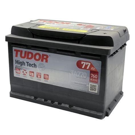 batteria auto tudor 770 a|Tudor TA770. Car battery Tudor 77Ah 12V .